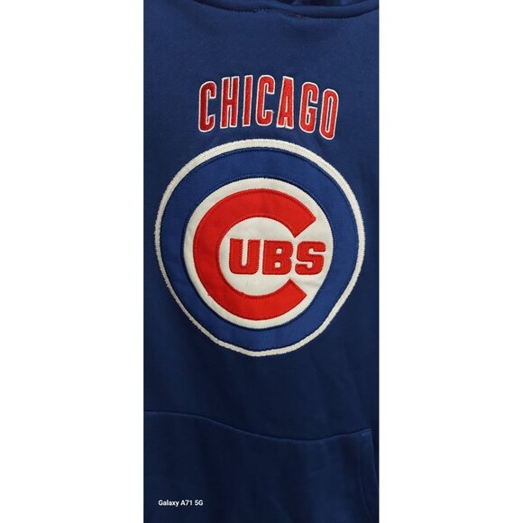 Chicago Cubs Pullover Hoodie - Stitches Athletic Gear - Unisex - Medium - Picture 2 of 9